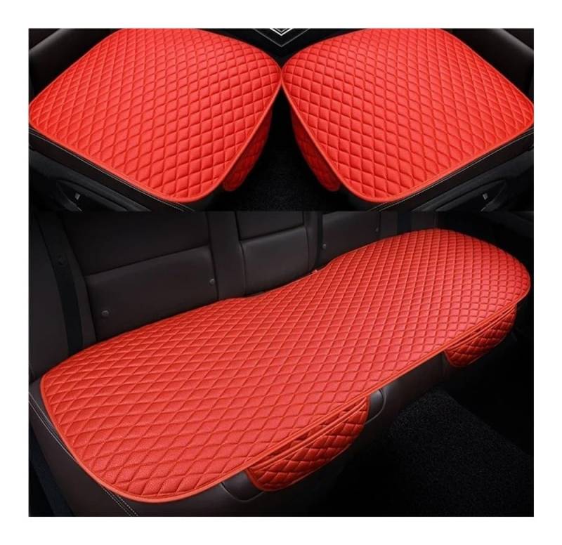 Auto-Schonbezüge Universal Universal Style Leder Autositzbezug Kissen Für Vitara Für Celta Für Peugeot 205 Für Polo 9n Für Camry 40 Autozubehör von OLMAFD