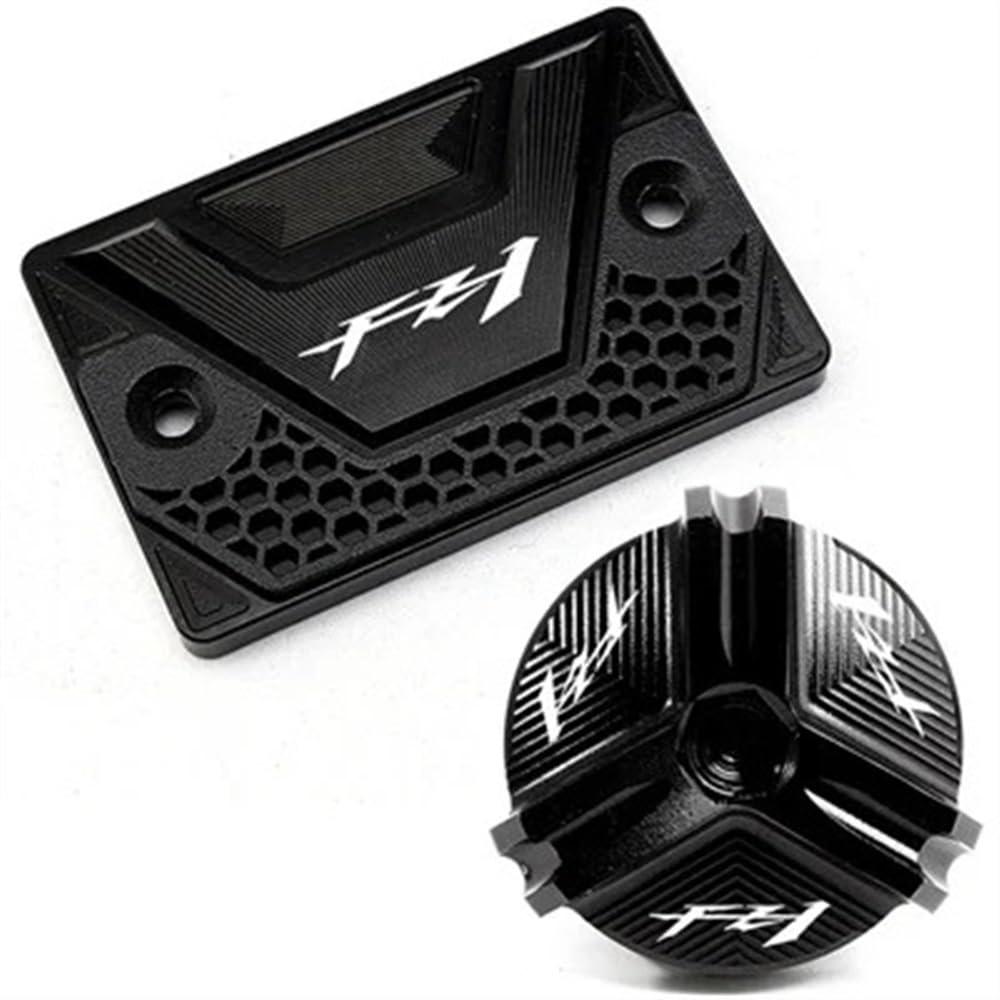 Bremsflüssigkeitsbehälter Cover Für YA&MAHA FZ1 Für Fazer FZ-1 2006-2015 2007 2008 Motorrad CNC Ablauf Motoröl Einfülldeckel Vorderradbremsflüssigkeitsbehälter Abdeckung von OLMAFD