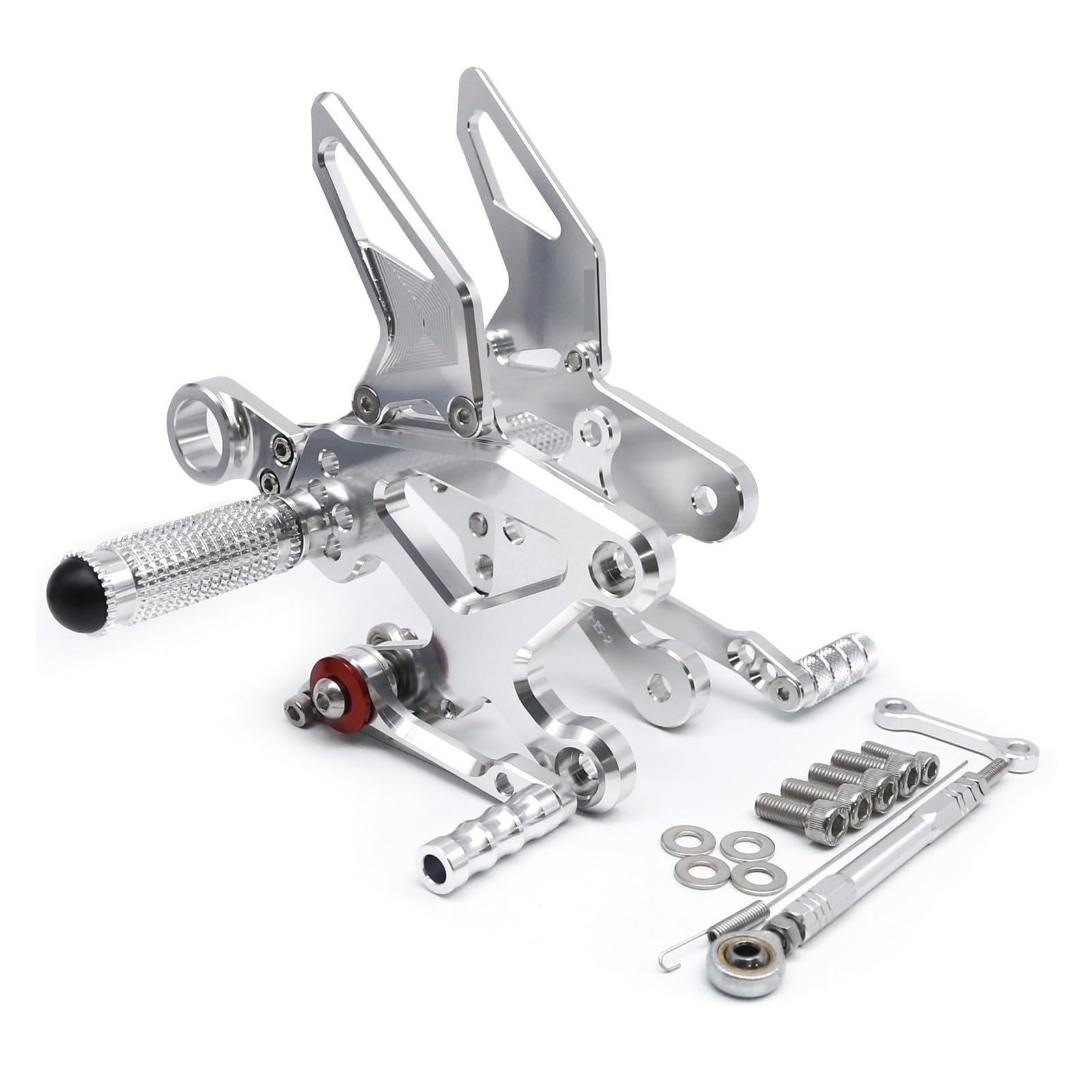 Fußrasten Pedal CNC Aluminium Motorrad Fußrastenanlage Fußrasten Fußrasten Fußrasten Hinten Set Pedal FÜR Su&zuki GSX-S1000GT GSX-S 1000GT 1000 GT 2022-2024 von OLMAFD