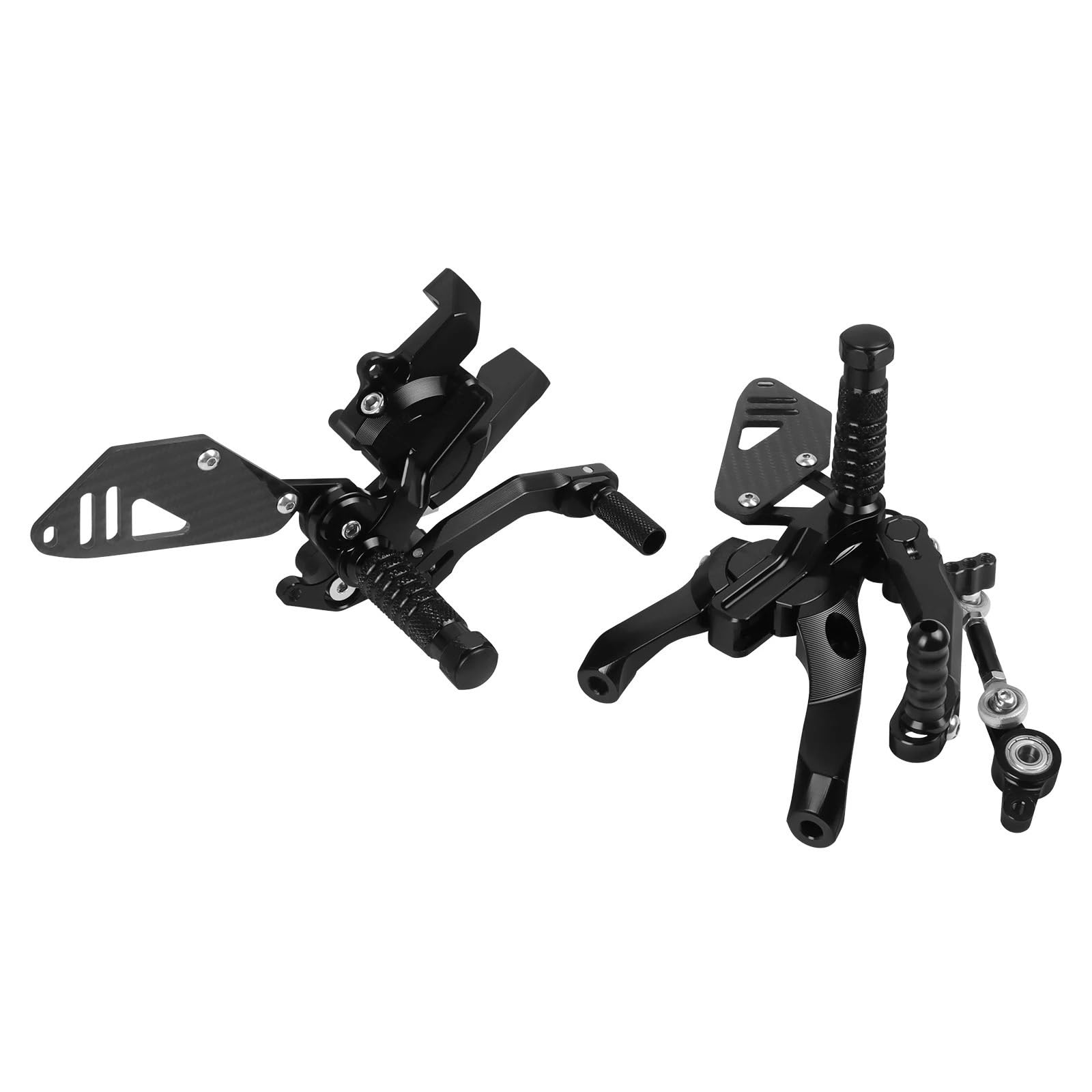 Fußrasten Pedal Motorrad Einstellbare Fußrastenanlage Fußstütze Fußstütze Hinten Gesetzt Fußrasten Pedal Für Du&Cati Panigale V2 V2S V2R STR&EET Fig&hter V2 22-23 von OLMAFD