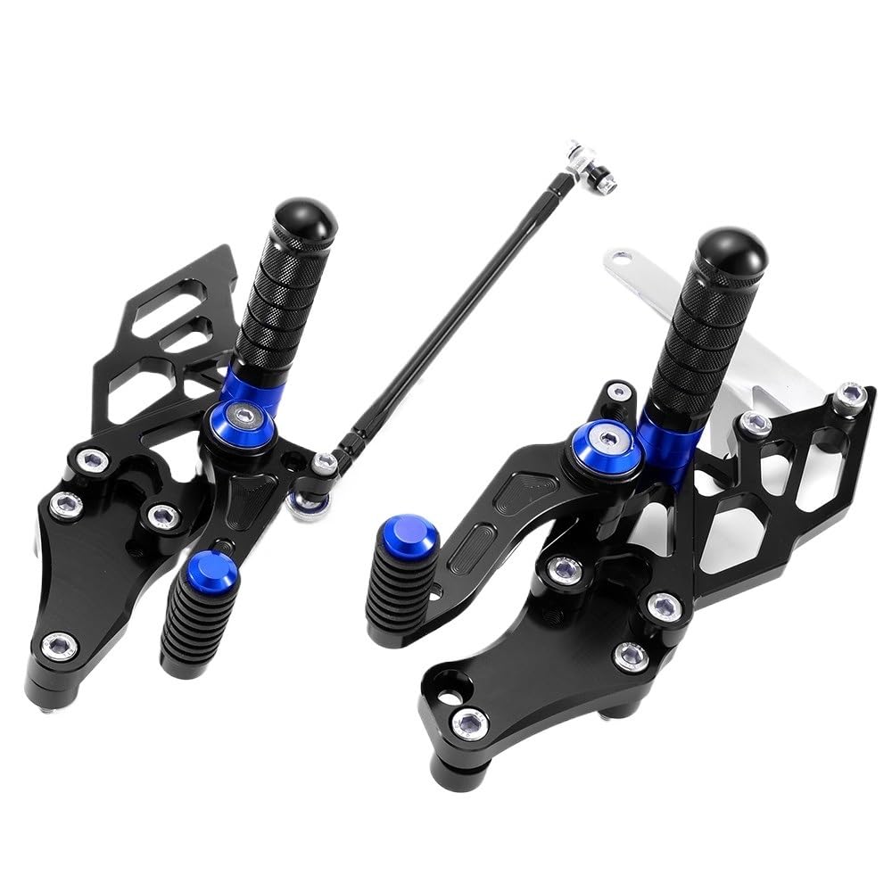 Fußrasten Pedal Motorrad Einstellbare Hinten Set Fußrasten Pedal Fußstütze Fußrastenanlage Für Ya&maha YZF R15 YZF-R15 YZFR15 V3 2017 2018 2019 2020 von OLMAFD