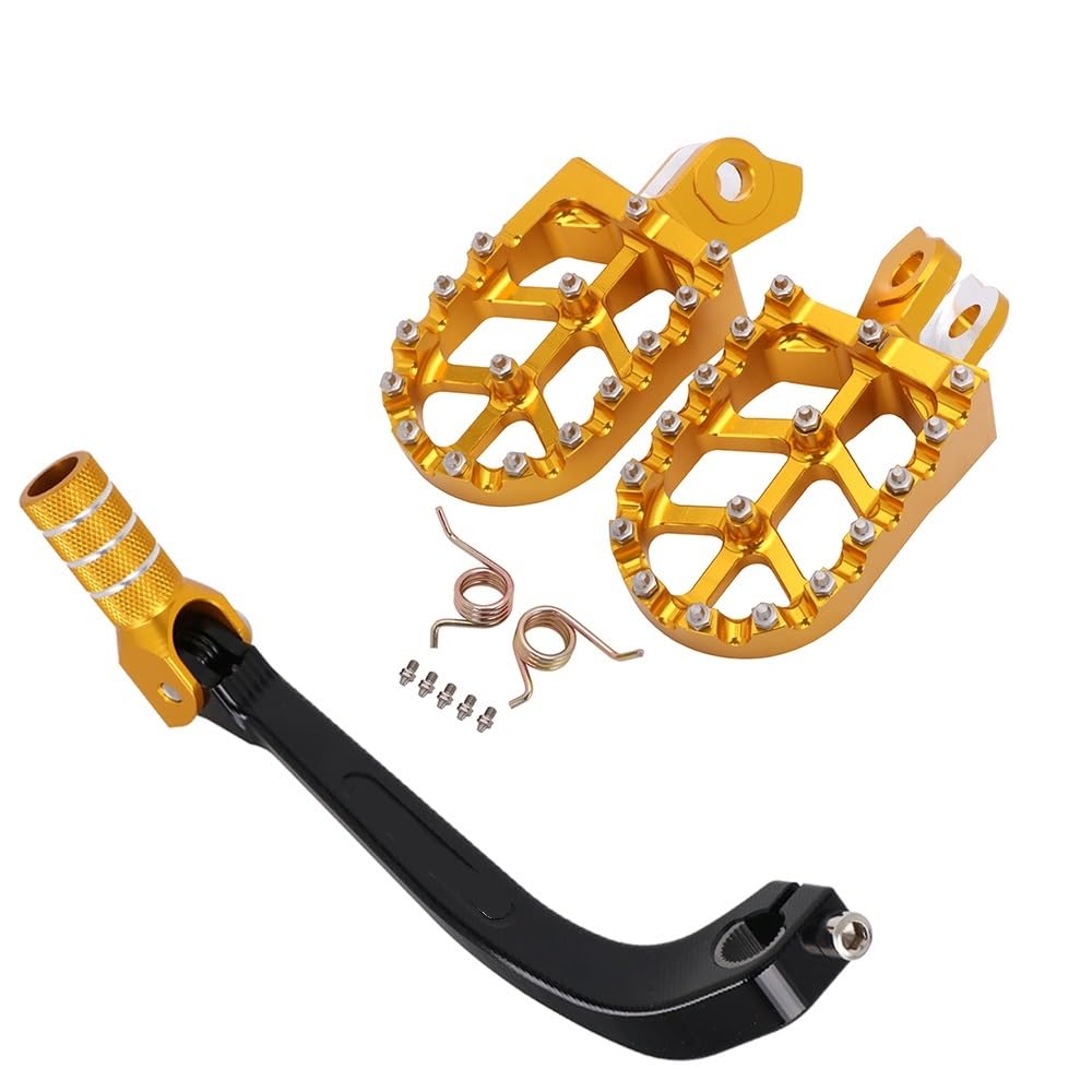 Fußrasten Pedal Motorrad Fußrasten Fußrasten Ruht Shifter Schalthebel Pedal Für Su&zuki RMZ250 RMZ 250 2010-2019 von OLMAFD