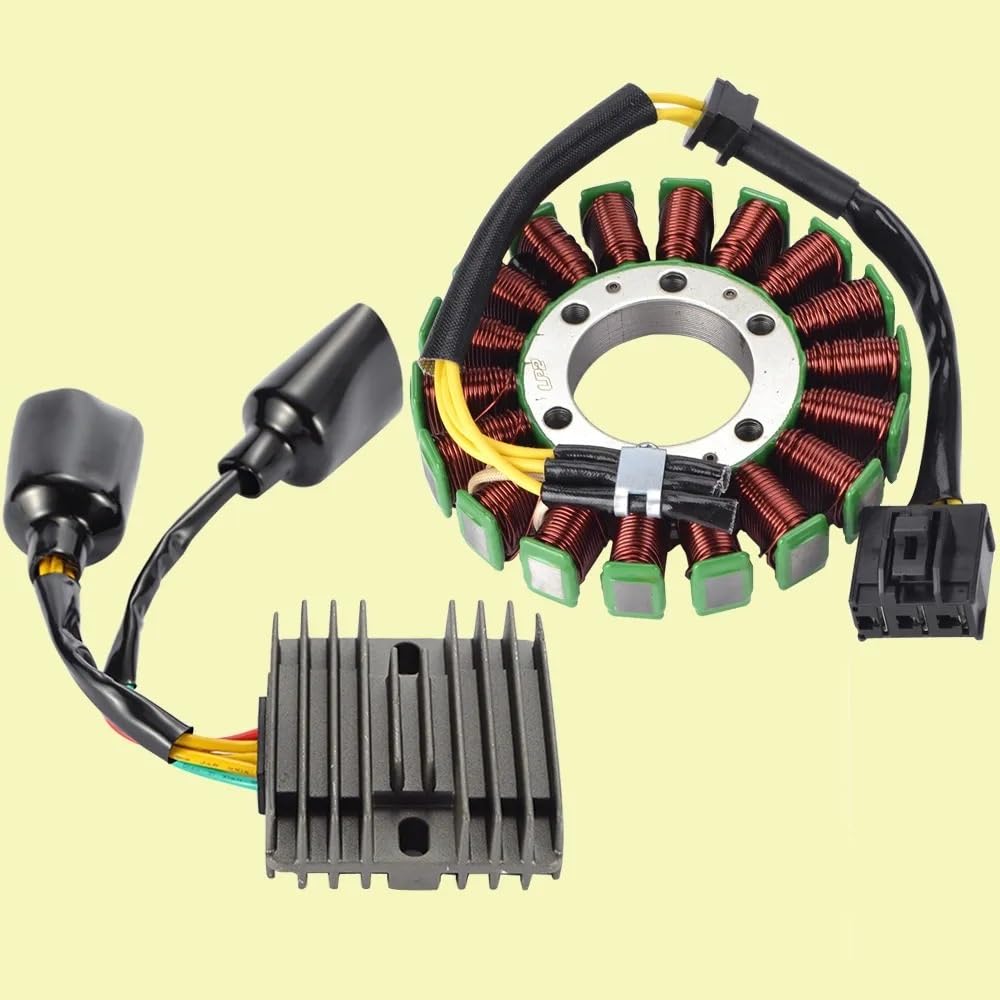 Motorgenerator Statorspule Für CBR1000RR 2004-2007 2006 2005 CBR 1000RR CBR 1000 RR Zündung Motorrad Stator Spule + Regler Gleichrichter von OLMAFD