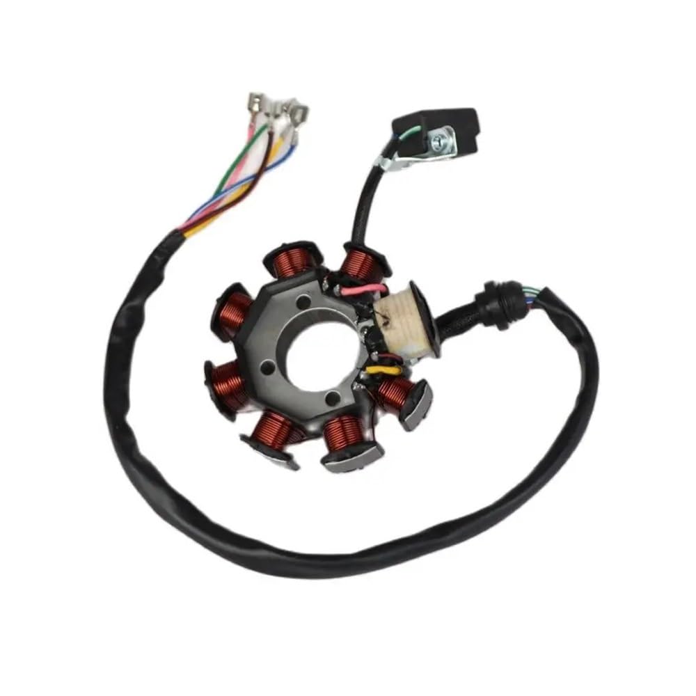 Motorgenerator Statorspule Motorrad 8 Spule Magneto Schwungrad Stator Für CG 150cc 200cc 250cc Motor Pit Quad Dirt Bike ATV von OLMAFD