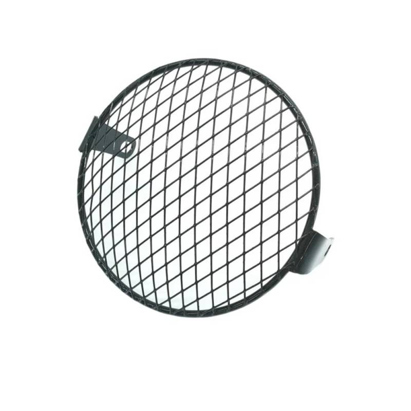 Motorrad Scheinwerferschutz Schutzhülle Universal 7 "Motorrad Seite Montieren Scheinwerfer Abdeckung Retro Runde Scheinwerfer Net Mesh Protector Schutz Abdeckung von OLMAFD