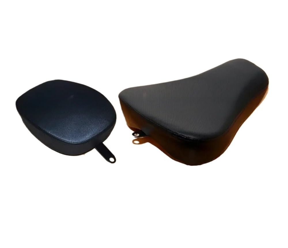 Motorrad Soziussitz Motorrad Schwarz Front Fahrer Solo Sitz Hinten Beifahrer Sozius Pad Für Ha&rley Für Sportster XL1200 883 72 48 2012-2015 2013 2014 von OLMAFD