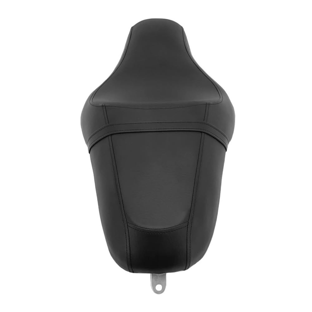 Motorrad Soziussitz Schwarz Motorrad Vorne Fahrer Hinten Beifahrer Zwei Sitzkissen PU Leder Für Ha&rley Für Sportster XL 883 1200 48 2004-2016 von OLMAFD