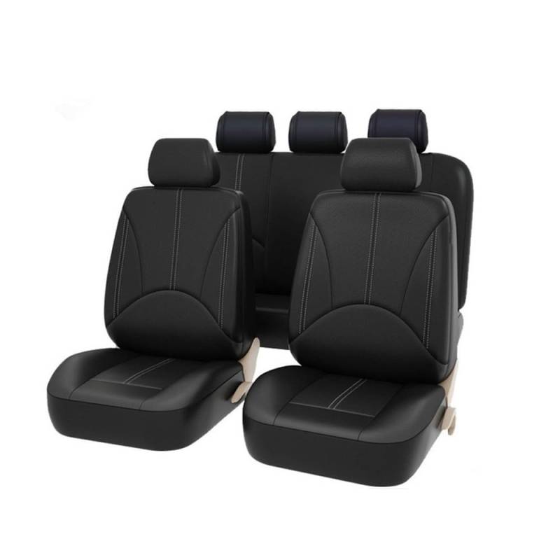 OLMAFD Auto-Schonbezüge Universal 2/5 Sitze PU Auto Sitzbezüge Für GMC Für Sierra 1500 2500 3500 Für Yukon Für Terrain Automobil Sitzkissen Abdeckung von OLMAFD