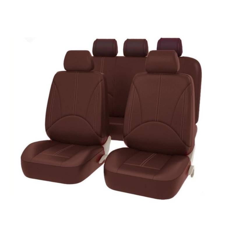 OLMAFD Auto-Schonbezüge Universal 2/5 Sitze PU Auto Sitzbezüge Für GMC Für Sierra 1500 2500 3500 Für Yukon Für Terrain Automobil Sitzkissen Abdeckung von OLMAFD