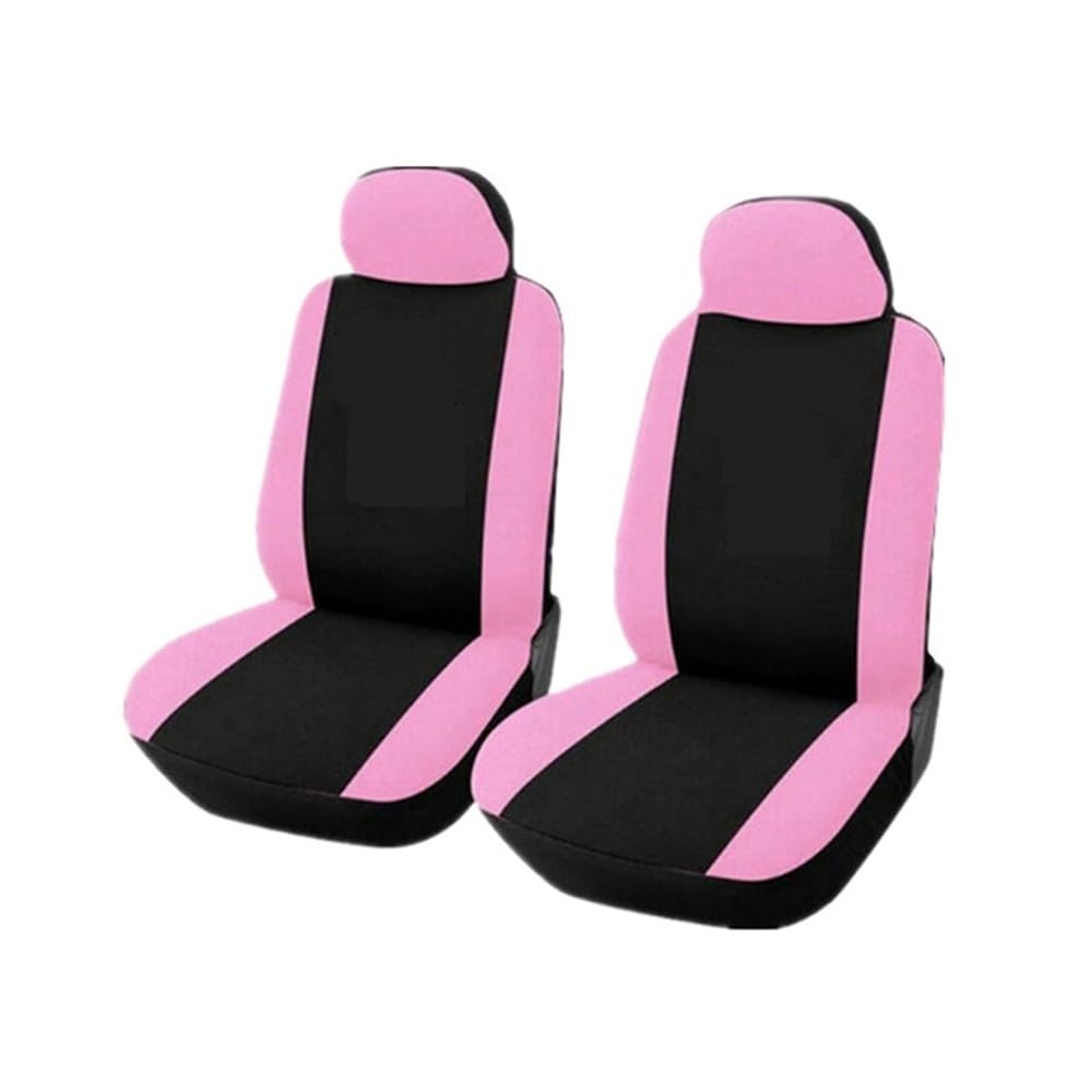 OLMAFD Auto-Schonbezüge Universal 4/9 PCS Autositzbezüge Schmetterling Stickerei Frau Sitzbezüge Autos Auto Innenzubehör Auto-Styling Rosa/lila von OLMAFD