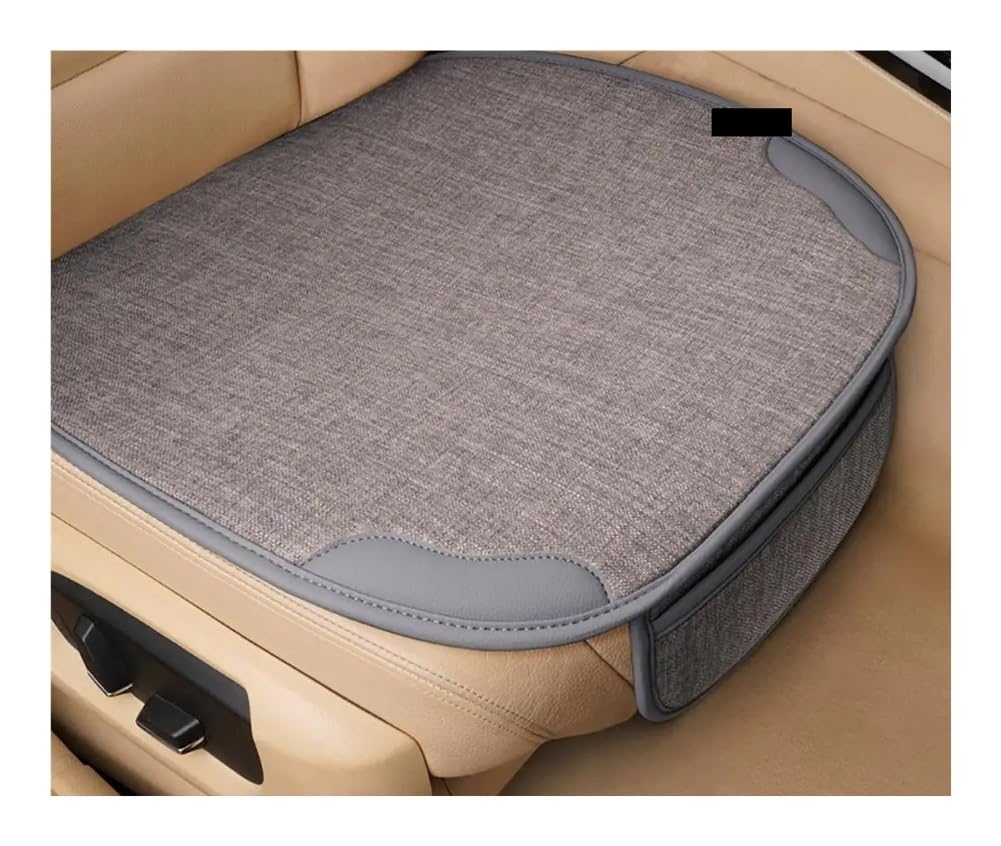 OLMAFD Auto-Schonbezüge Universal Auto Vordersitz Abdeckung Atmungsaktive Flachs Auto Seat Protector Kissen Universal Stuhl Schützen Abdeckungen Vorne Sitzbezüge Für Autos R7K0 von OLMAFD