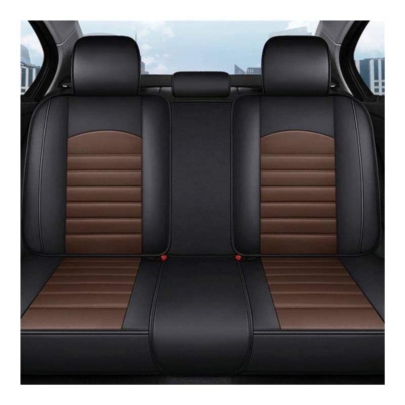 OLMAFD Auto-Schonbezüge Universal Universal All Inclusive Auto PU Sitzbezug Für Pajero 4 2 Sport Für Outlander XL Für ASX Zubehör Schutz von OLMAFD