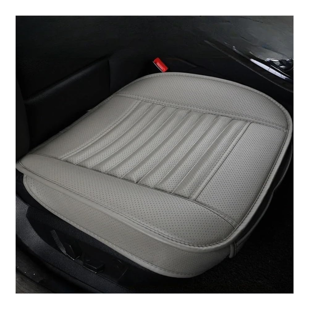 OLMAFD Auto-Schonbezüge Universal Universal Auto Sitz Abdeckung Atmungsaktive PU Pad Matte Für Auto Stuhl Kissen Auto Vordersitz Abdeckung Vier Jahreszeiten Anti Slip Matte von OLMAFD