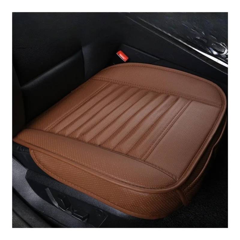 OLMAFD Auto-Schonbezüge Universal Universal Auto Sitz Abdeckung Atmungsaktive PU Pad Matte Für Auto Stuhl Kissen Auto Vordersitz Abdeckung Vier Jahreszeiten Anti Slip Matte von OLMAFD