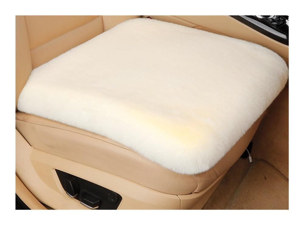 OLMAFD Auto-Schonbezüge Universal Universal Winter Auto Sitzkissen Nachahmung Kaninchen Fell Auto Sitz Abdeckung Dicken Plüsch Weich Und Warm von OLMAFD