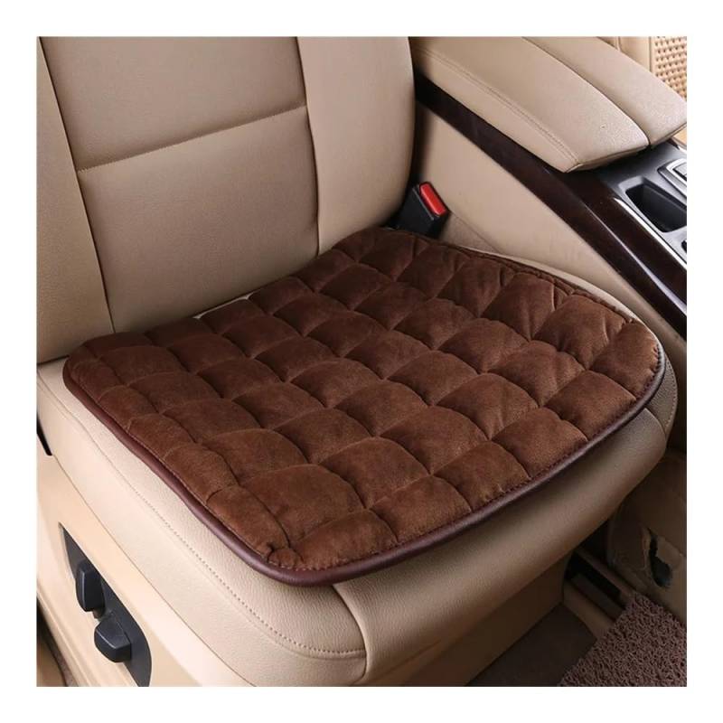 OLMAFD Auto-Schonbezüge Universal Universal Winter Warm Auto Sitzbezug Kissen Anti-Rutsch Vordersitz Sitz Atmungsaktive Pad Auto Sitz Schutz Sitzbezüge Für Autos von OLMAFD