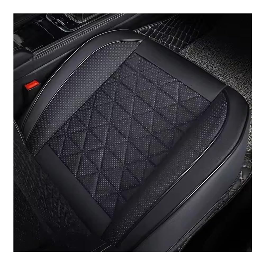 OLMAFD Auto-Schonbezüge Universal Vordere Autositzabdeckung PU-Autositzkissen Autos Seat Protector Universal Auto Stuhl Pad Matte Autozubehör von OLMAFD