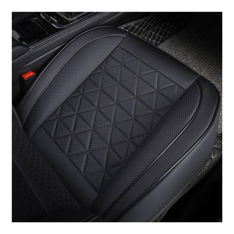 OLMAFD Auto-Schonbezüge Universal Vordere Autositzabdeckung PU-Autositzkissen Autos Seat Protector Universal Auto Stuhl Pad Matte Autozubehör von OLMAFD