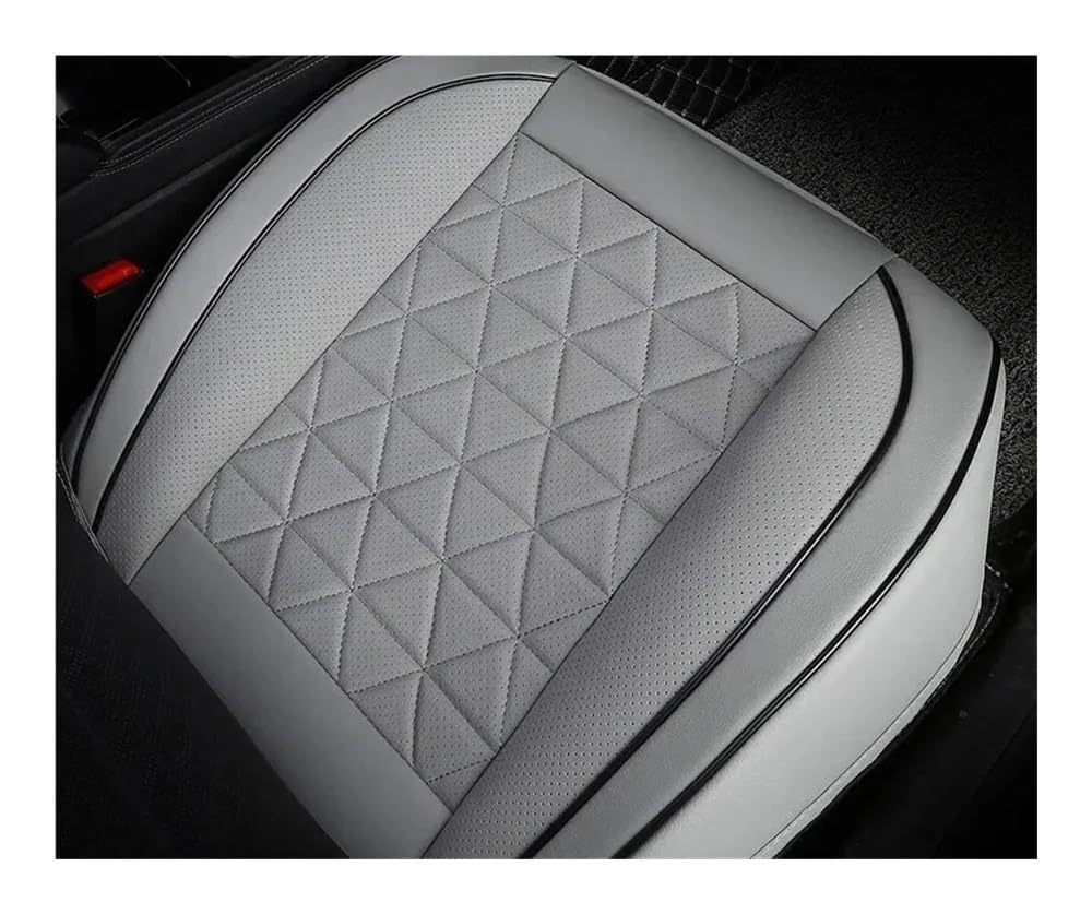 OLMAFD Auto-Schonbezüge Universal Vordere Autositzabdeckung PU-Autositzkissen Autos Seat Protector Universal Auto Stuhl Pad Matte Autozubehör von OLMAFD