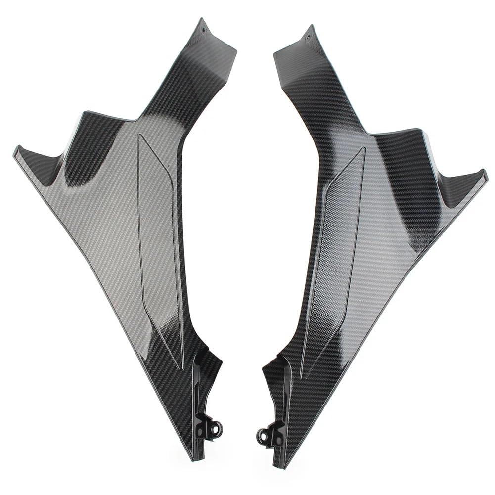 Seitenverkleidungen Winglets Motorrad Gas Tank Seite Abdeckung Panel Verkleidung Carbon Faser Für Für NI&nja 400 EX400 2018 2019 2020 ABS Kunststoff von OLMAFD