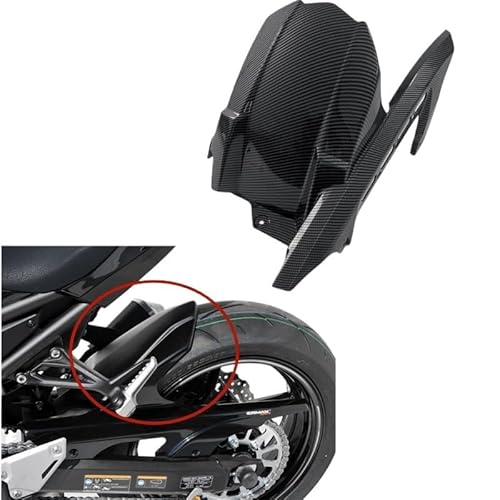 Seitenverkleidungen Winglets Motorrad-Kohlefaserlack-Karosserieverkleidung ABS-Dekorationsset für Z900 ZR900 ABS 2017,2018,2019 von OLMAFD