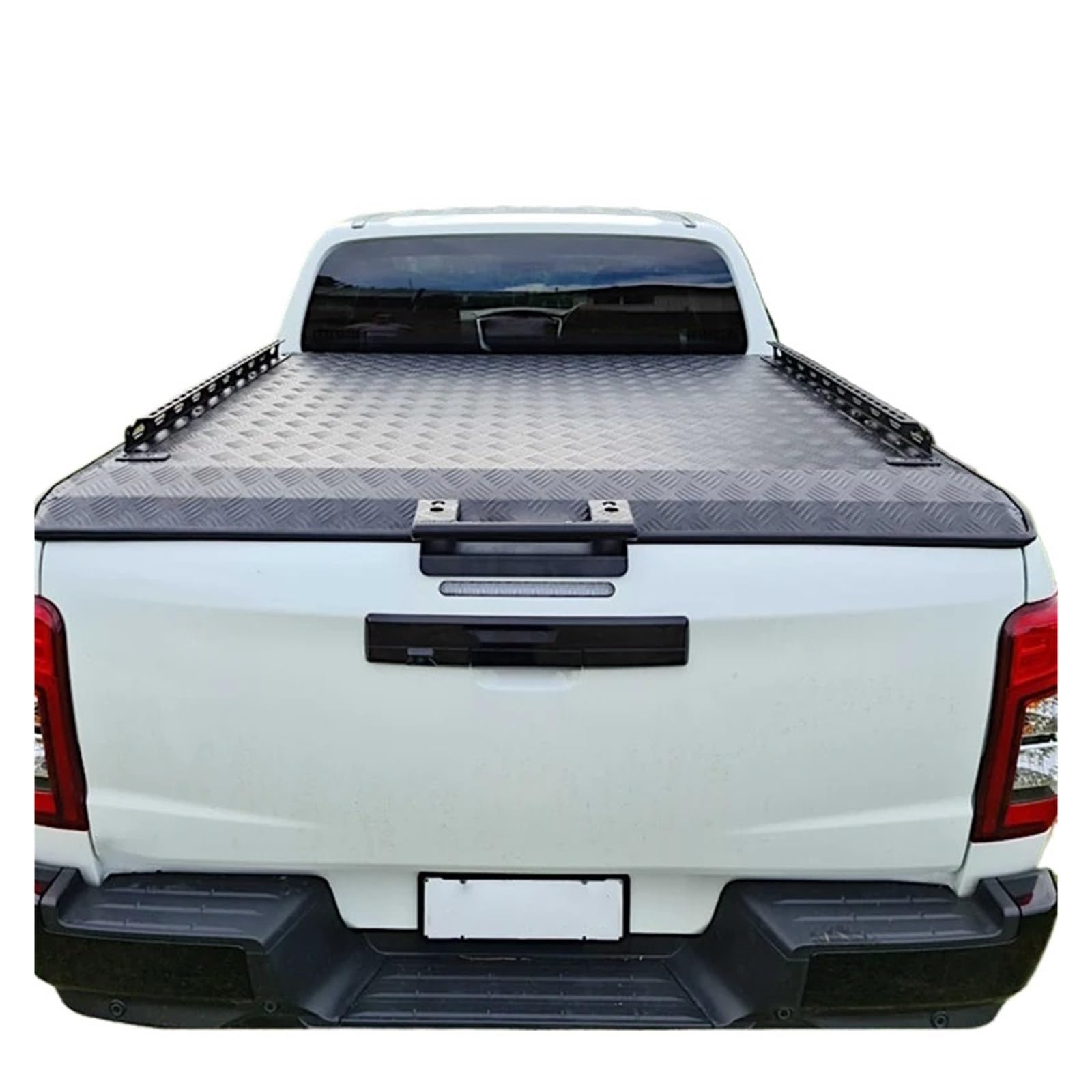 OLMLABC 4x4 Wasserdichte Aluminium Harte Deckel Pickup Lkw Bett Tonneau Abdeckung Harte Deckel Kompatibel for Ranger F150/250 GMC Sierra von OLMLABC