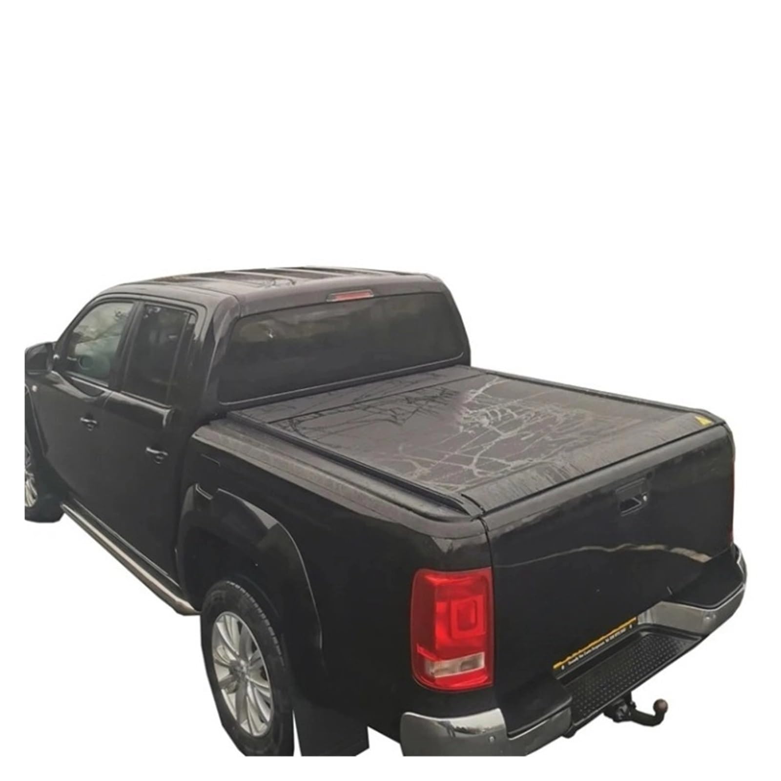 OLMLABC Einziehbare Ladeflächenabdeckung for Pickup-Tonneau, Rolldeckel, Aluminium-Abdeckung, kompatibel mit VW 4X4 Pickup-Truck-Autos von OLMLABC