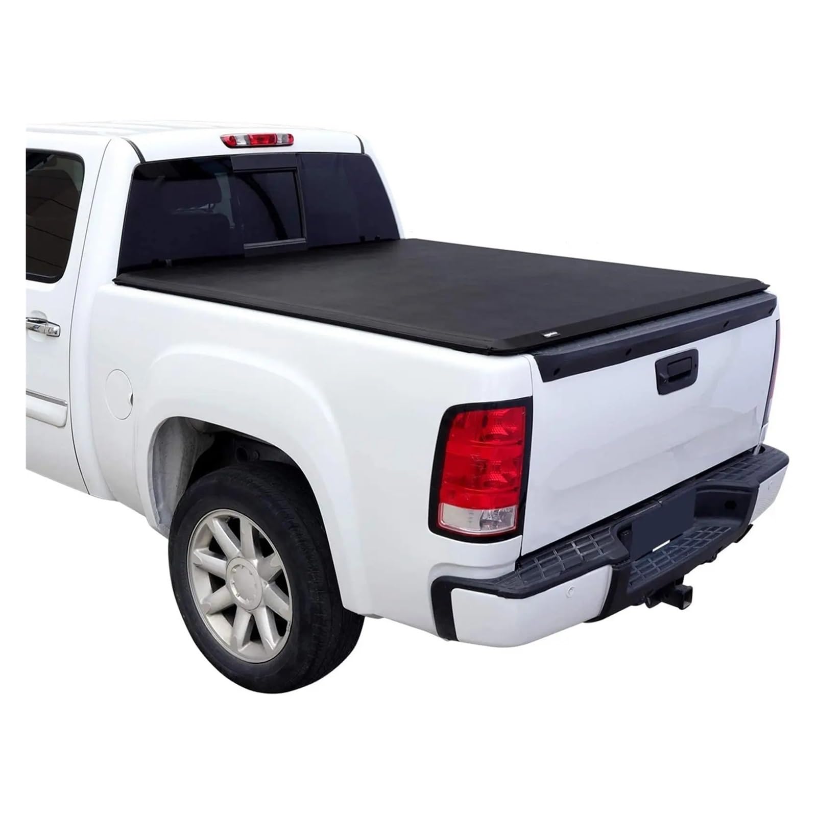 OLMLABC Einziehbare Tonneau-Abdeckung, Pickup-Kofferraumabdeckung, Rollladendeckel, kompatibel mit F-150 von OLMLABC