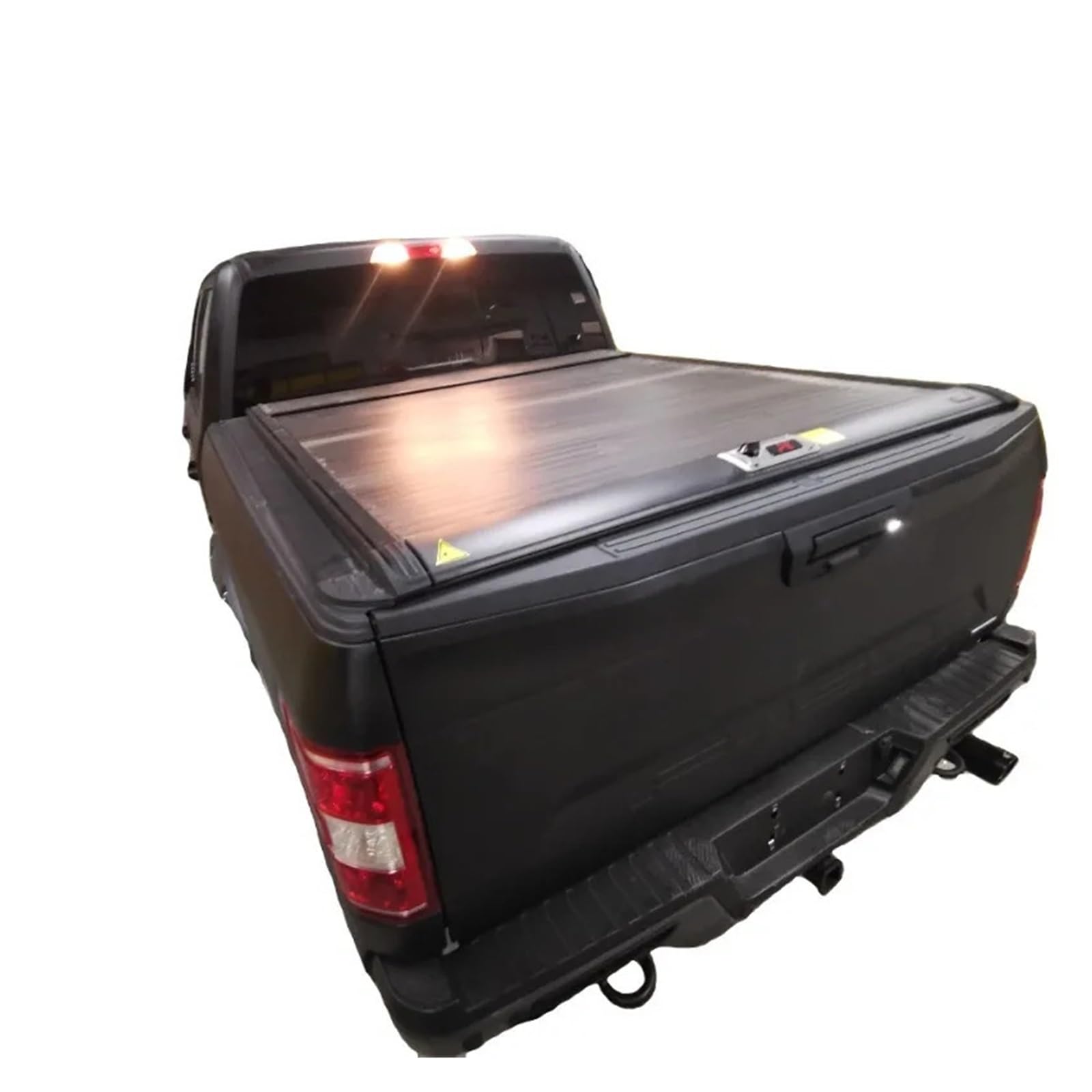 OLMLABC Großhandels-wasserdichte, einziehbare Tonneau-Ladeflächenabdeckung aus Hartaluminium mit manueller Rollklappe for Pickup-Trucks, kompatibel mit 5'6'' 2004-2022 F150 von OLMLABC