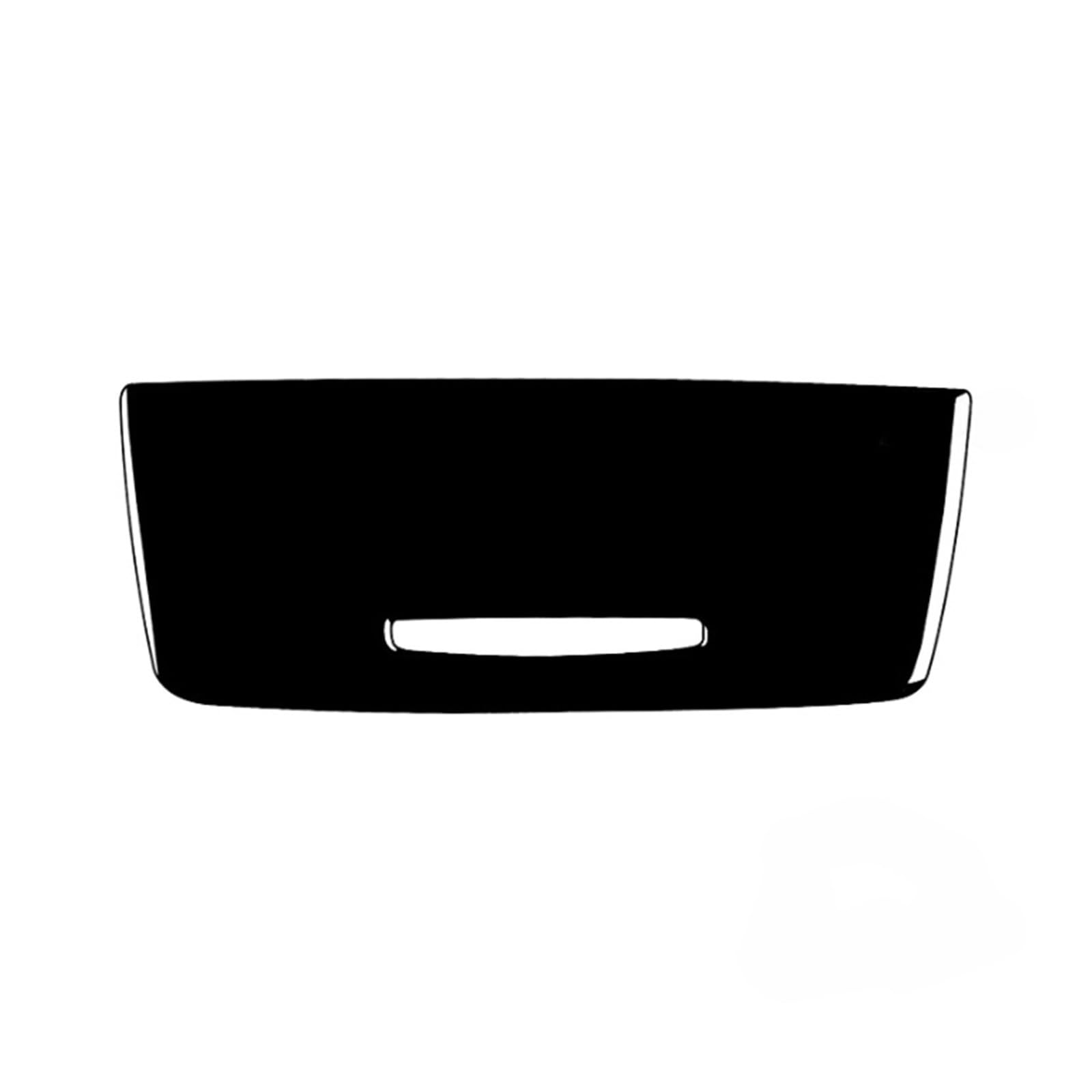 OLMLABC Kompatibel for BMW 3er E90 2006–2008, Klavierschwarz, Schalttafel, Aufbewahrungsbox, Anzug, Verkleidung, Auto-Innendekoration, Zubehör-Aufkleber(Black1) von OLMLABC