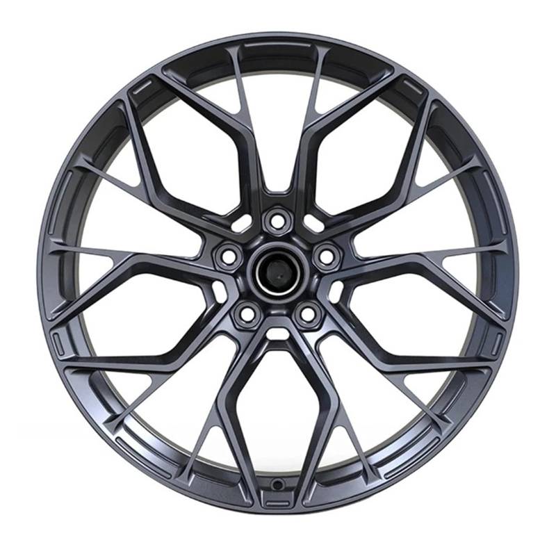 OLMLABC Silber 5 Löcher 18 Zoll Aluminium 1 Stück Sport 5x114,3 Auto Alufelgen Schmiedefelgen kompatibel for Ferrari 458 von OLMLABC