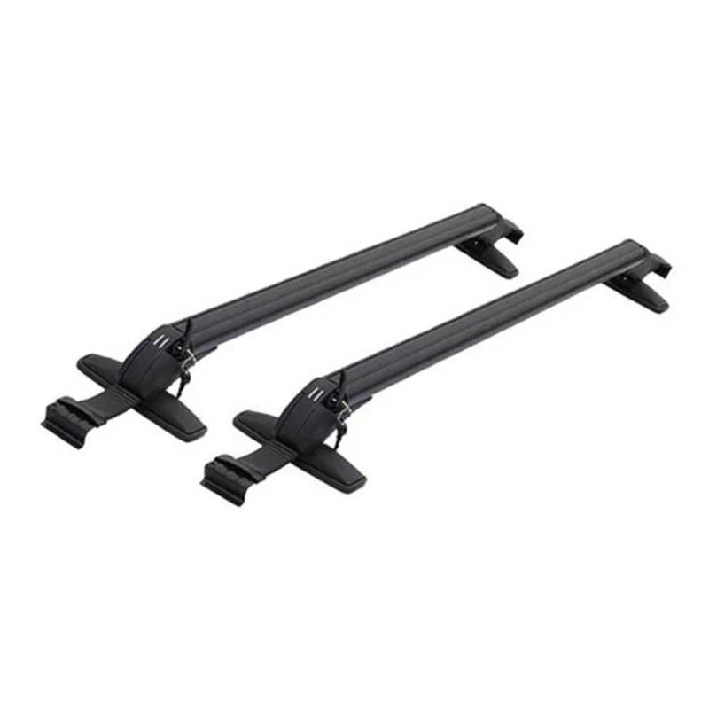 OLQYBD 1 Paar Mit Schloss Universal Fahrzeug Auto Dach Montage Rack Schiene Bar Schwarz Aluminium Gepäck Träger Top Auto Rack Änderung Teil(C105cm) von OLQYBD