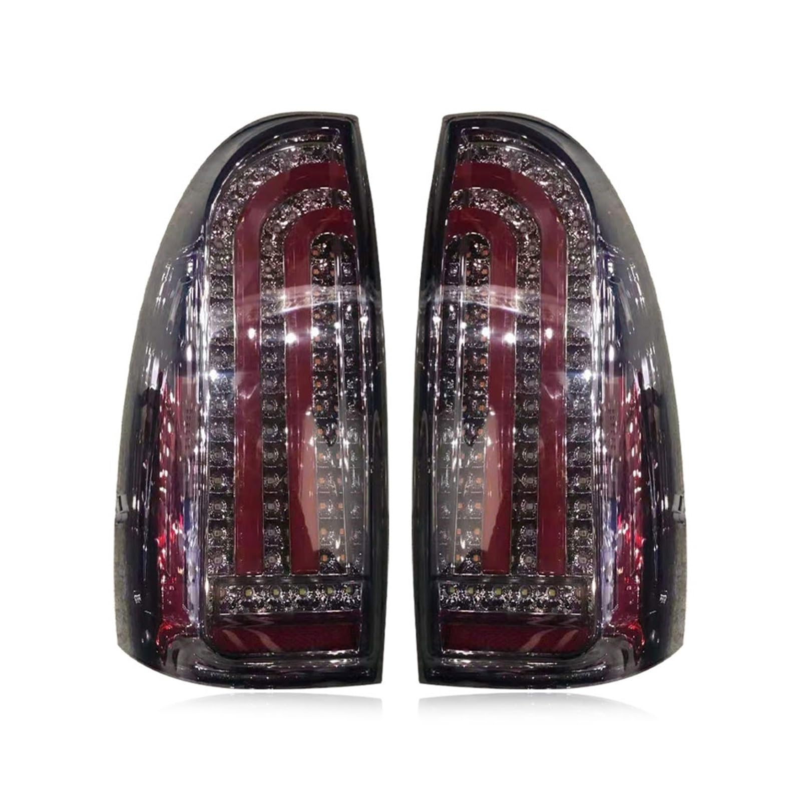 OLQYBD 2PCS Auto Bremse Hinten Lampe Rücklicht Montage Blinker Lichter Kompatibel for Toyota Tacoma 2005 06 07 08 09 10 11 2012 2013 2014 2015(Smoke Cover) von OLQYBD