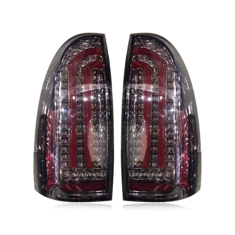 OLQYBD 2PCS Auto Bremse Hinten Lampe Rücklicht Montage Blinker Lichter Kompatibel for Toyota Tacoma 2005 06 07 08 09 10 11 2012 2013 2014 2015(Smoke Cover) von OLQYBD