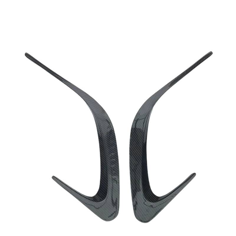 OLQYBD 2Pcs Carbon Fiber Auto Hinten Stoßstange Splitter Spoiler Canard Kompatibel for Mercedes Benz GLE Coupe W167 Zubehör von OLQYBD