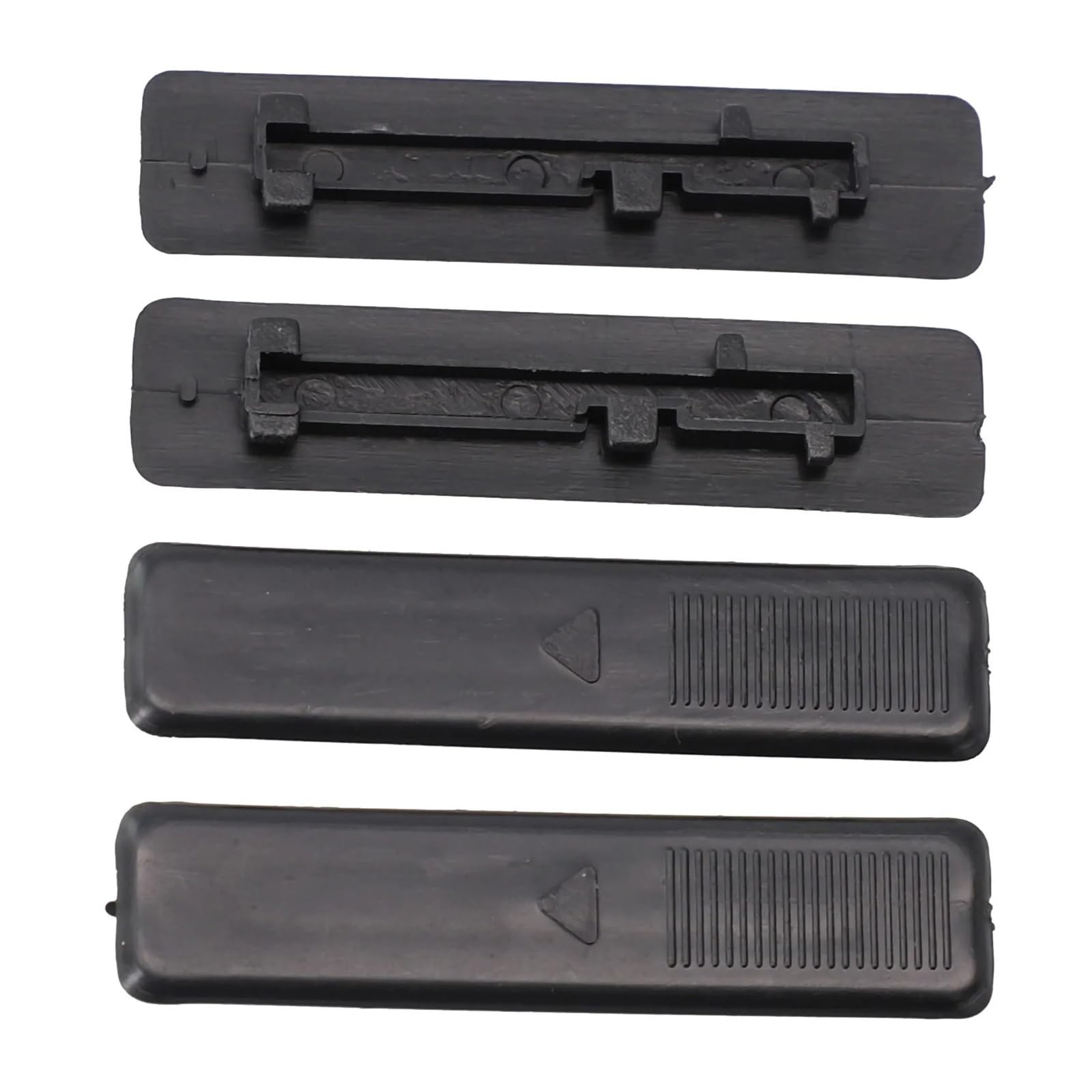 OLQYBD 4 Stück Auto-Dachrelingträger-Zierleisten-Clip-Abdeckung, kompatibel mit Mazda 2 (2007–2014)/3 (2003–2015)/6 (2002–2015) CX5 (2012–2015) CX7 (2006–2012) CX9 (2009–2015), Ersatzteile for Autoauß von OLQYBD