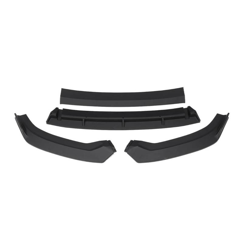 OLQYBD 4PCS kompatibel for Audi A3 S-line S3 2017 2018 2019 2020 Frontstoßstange Lip Spoiler Seitensplitter Schutzfolie Body Kit Diffusor Autozubehör(Matte Black) von OLQYBD