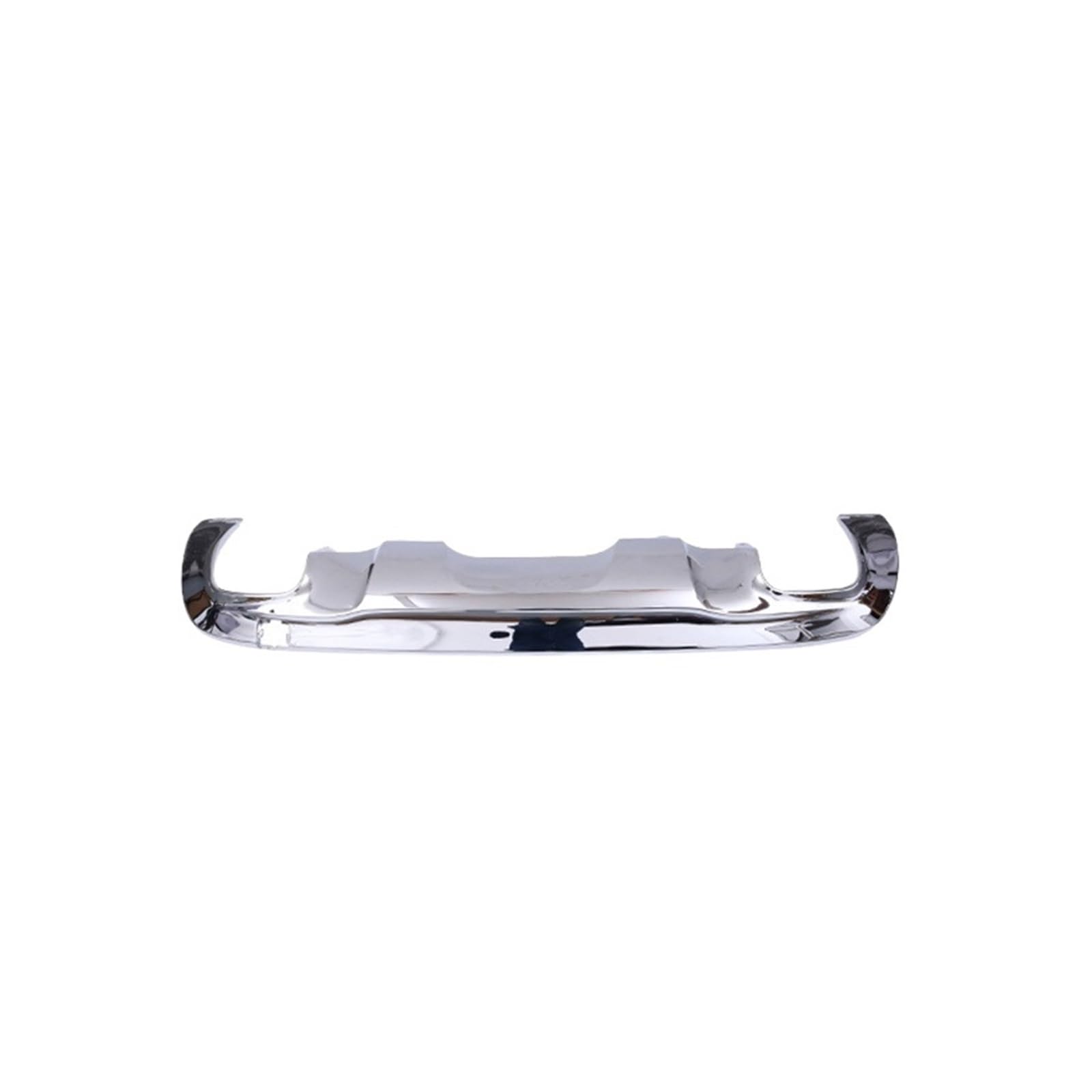 OLQYBD A1568850925 Heckstoßstangen-Chromverkleidung, Chrom-Styling-Spoiler-Diffusor-Zubehör, kompatibel for Mercedes Benz GLA X156 W156 GLA220 GLA200(Glossy Silver) von OLQYBD