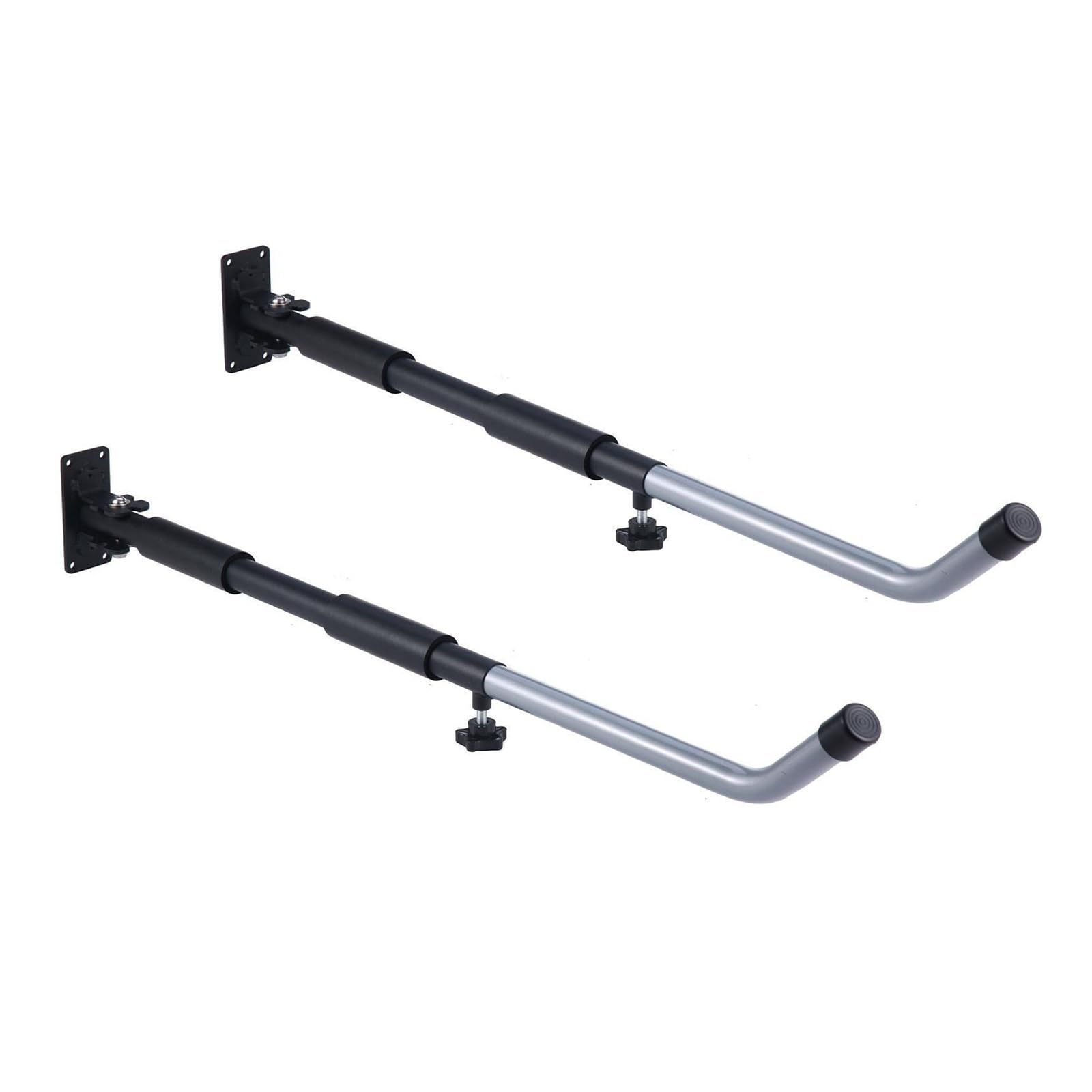 OLQYBD Auto Dach Gepäck Seite Wand Lagerung Rack Auto Gepäck Träger Wand Halterung 75 Kg Tragfähigkeit for Surfbretter Kajaks(Horizontal) von OLQYBD