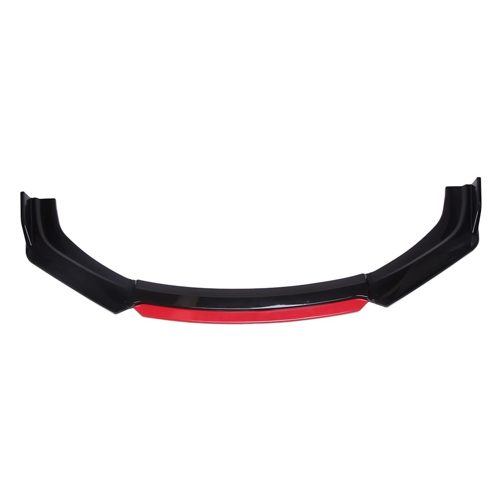 OLQYBD Auto Front Lip Splitter Spoiler Diffusor Lippe for E46 E90 E60 E36 E39 F10 F20 F30 Kompatibel for Audi a3 A4 A5 A8(Gloss Black and Red) von OLQYBD