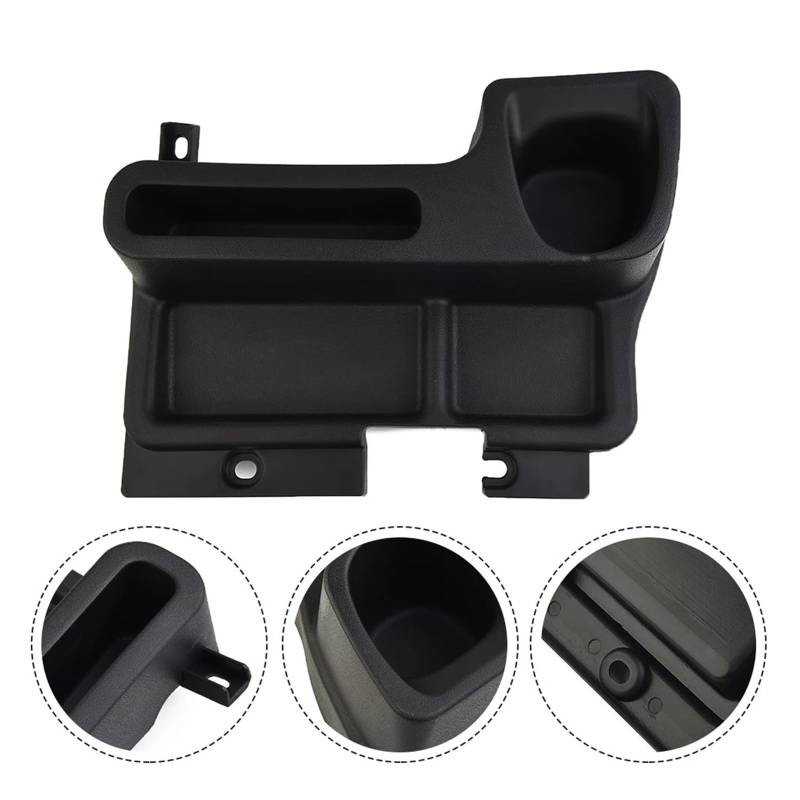 OLQYBD Auto-Mittelkonsolen-Organizer, Auto-Aufbewahrungsbox, kompatibel for Toyota for Land Cruiser 70 71 76 79, Konsolen-Armlehnenbox, Konsolen-Aufbewahrungsbox aus Kunststoff, Auto-Innenzubehör von OLQYBD