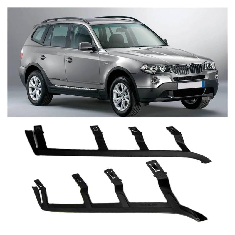 OLQYBD Auto Scheinwerfer Gummi Dicht Streifen Pad Trim Scheinwerfer Dekorative Streifen Kompatibel for BMW X3 E83 2006 2007 2008 2009 2010(1pair) von OLQYBD