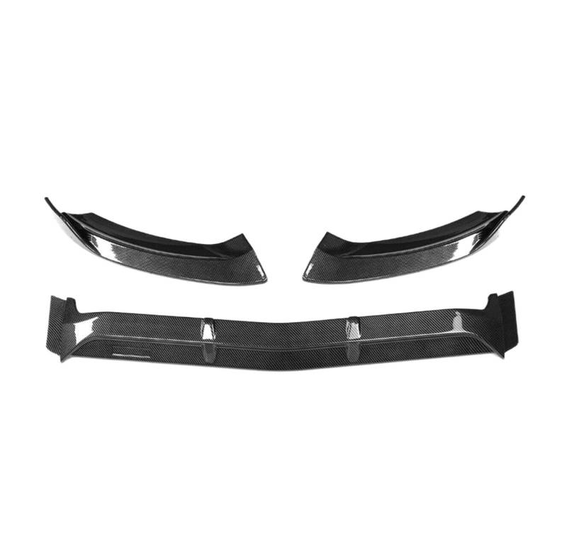 OLQYBD Carbon Fiber Car Front Bumper Lip Splitter Spoiler Kompatibel for Mercedes Benz W205 2015 2016 2017 2018 (Sport/Luxus Modell)(for Luxury Model) von OLQYBD