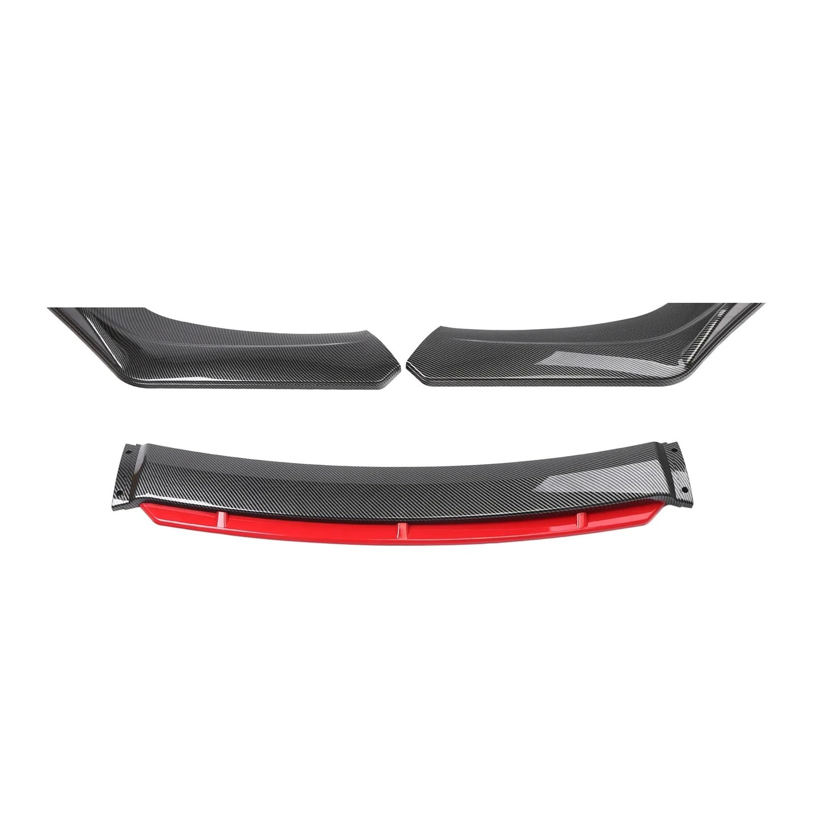 OLQYBD Frontstoßstange Lippe Seitensplitter Diffusor Body Kit Spoiler Guards Autozubehör kompatibel for Audi A4 S4 2005 2006 2007 2008 2009 2010 2011 2012 2013 2014 2015 2016 2017 2018 2019 2020 2021 von OLQYBD