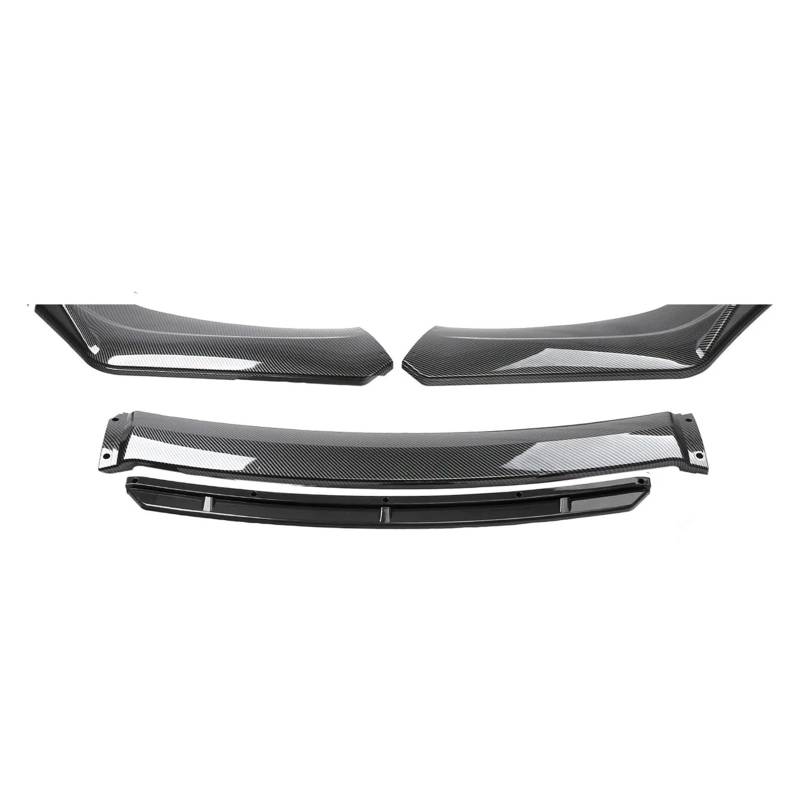 OLQYBD Frontstoßstange Lippe Seitensplitter Diffusor Body Kit Spoiler Guards Autozubehör kompatibel for Audi A4 S4 2005 2006 2007 2008 2009 2010 2011 2012 2013 2014 2015 2016 2017 2018 2019 2020 2021 von OLQYBD