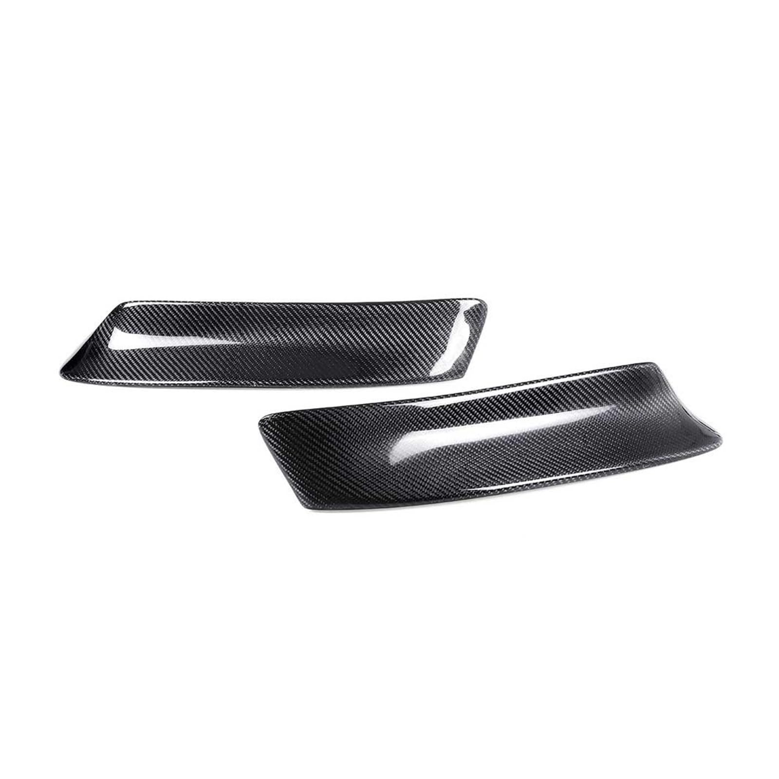 OLQYBD Kohlefaser-Frontstoßstangen-Lippensplitter, Schürzen, Klappen, Stoßstangenverkleidungen, Spoiler, kompatibel for BMW 3er-Serie E46 M3 Coupe 1999 2000 2001 2002 2003 2004 2005 2006 von OLQYBD