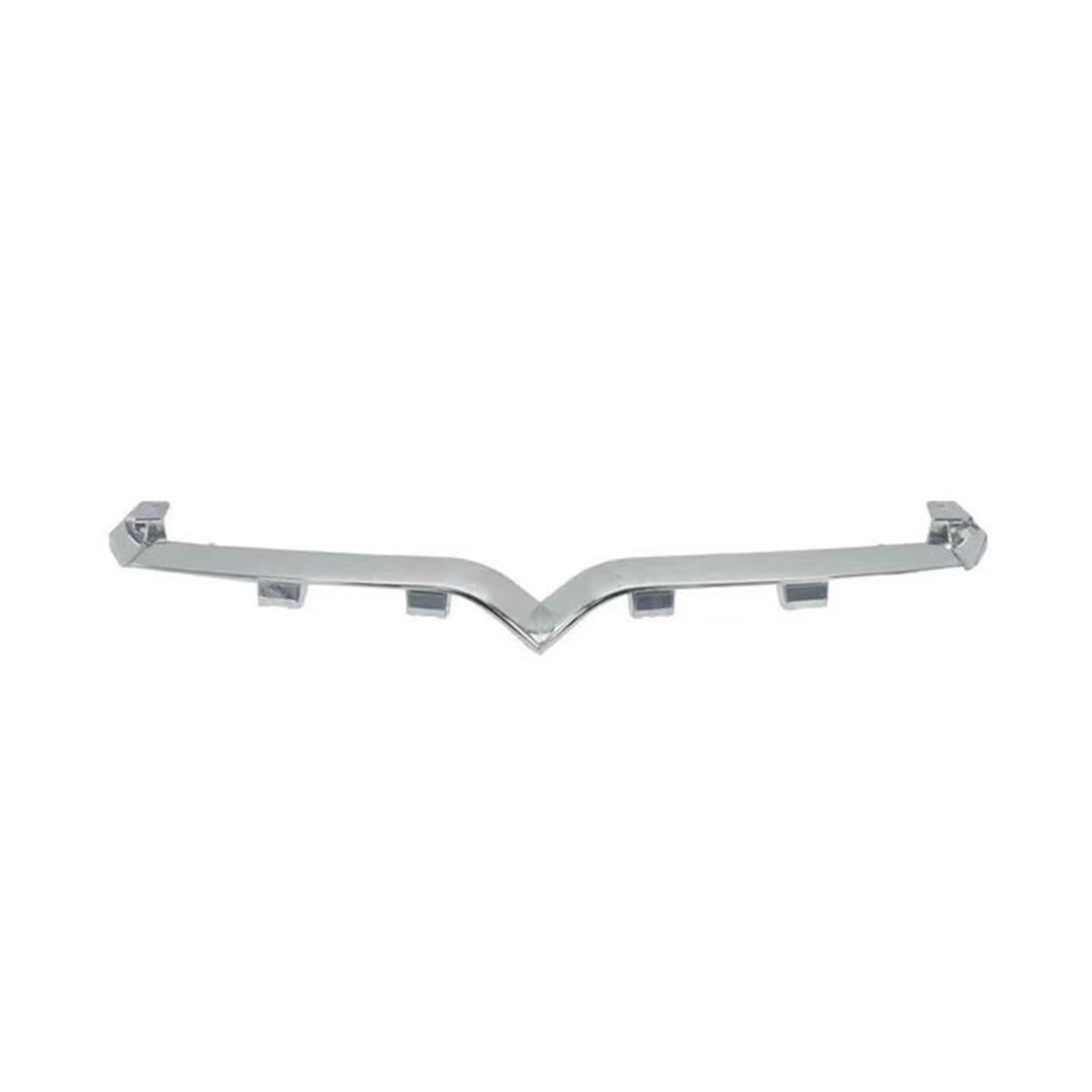 OLQYBD Oberer Chromgrill for die vordere Stoßstange mit Autologo 1056377-00-F 1062472-00-E 1056386-00-F 3er-Set, kompatibel mit Tesla Model S 2016 2017 2018 2019 2020 von OLQYBD