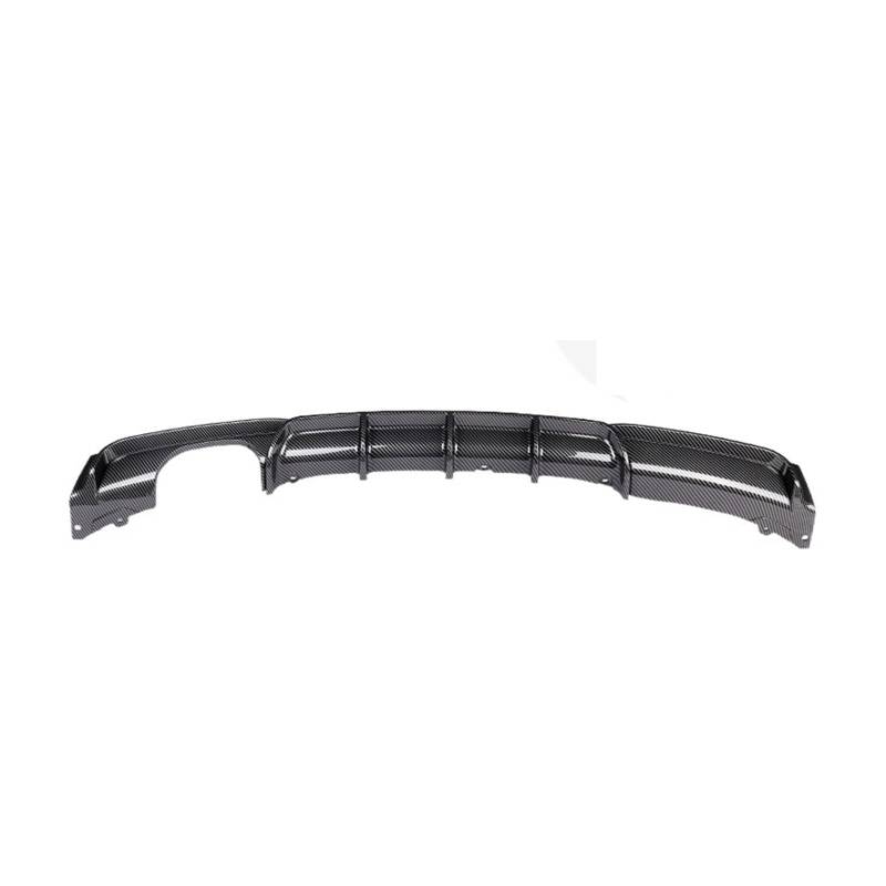 OLQYBD Schwarzer Stil Heckstoßstangendiffusor Frontlippe Heckspoilerkörper kompatibel for BMW 3er F30 F31 F35 M3 Sport 2012 2013 2014 2015 2016 2017 2018 2019(Carbon 2Xsingle) von OLQYBD