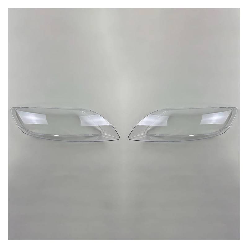 OLQYBD Transparente Scheinwerferabdeckung, Scheinwerfermaske, Lampenschirm, Lampenschale, ersetzt Originallinse, kompatibel for Audi Q7 2006 2007 2008 2009 2010 2011 2012 2013 2014 2015. Ersatzlinse f von OLQYBD