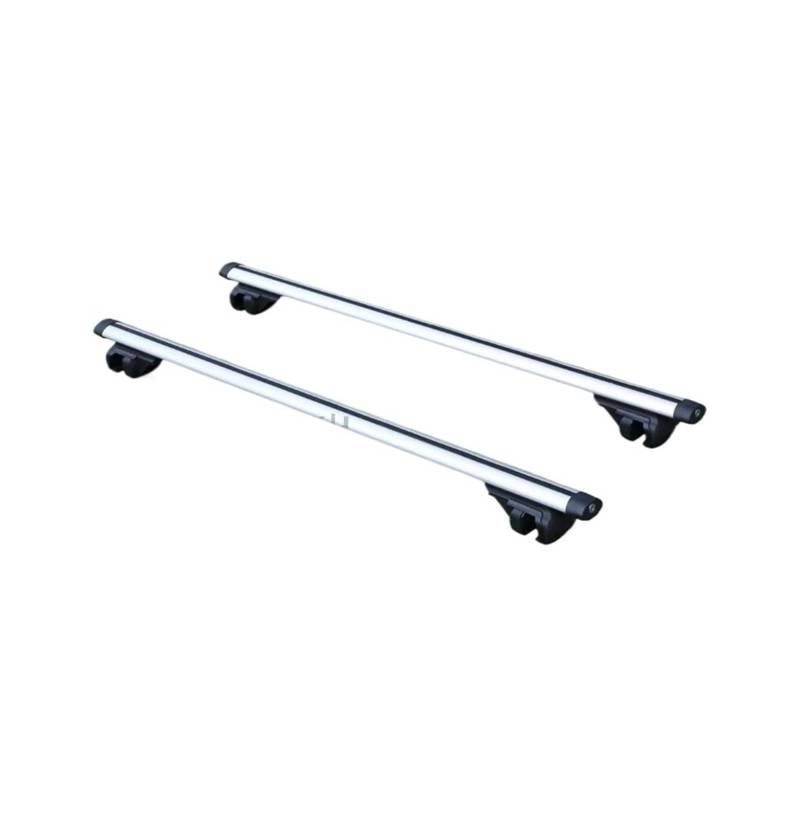 OLQYBD Universal 135CM Auto Dachträger Querträger Querträger 75kg 150LBS for Hyundai - Tucson (JM) SUV(Silver 1.15M 2pcs) von OLQYBD